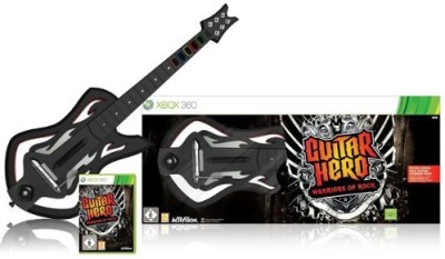 Guitar Hero: Warriors of Rock + Guitare en boîte - Xbox 360