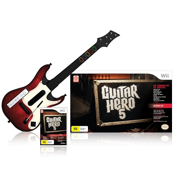 Guitar Hero 5 et guitare - Wii