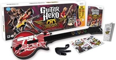 Guitar Hero : Aerosmith et guitare - Wii