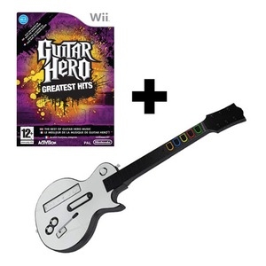 Guitar Hero Greatest Hits et guitare - Wii