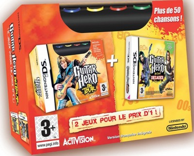 Guitar Hero on Tour et Decades avec Grip - DS