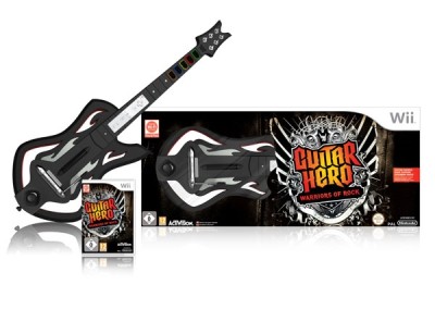 Guitar Hero: Warriors of Rock + Guitare - Wii