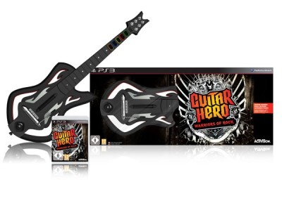 Guitar Hero: Warriors of Rock et Guitare - Playstation 3