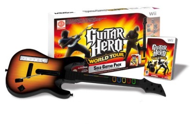 Guitar Hero : World Tour - Guitare et Micro  - Wii