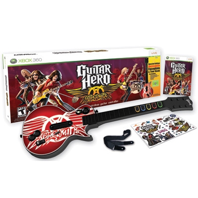 Guitar Hero : Aerosmith avec guitare - Xbox 360