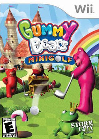 Gummy Bears Minigolf (import USA) - Wii