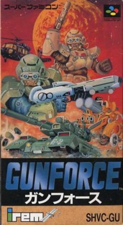 GunForce (import japonais) - Super Nintendo