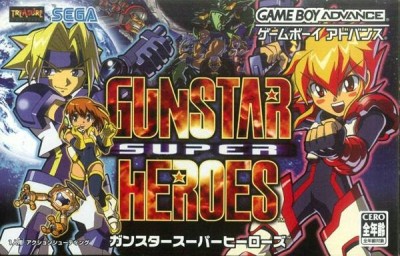 Gunstar Super Heroes (import japonais) en boîte - Game Boy Advance