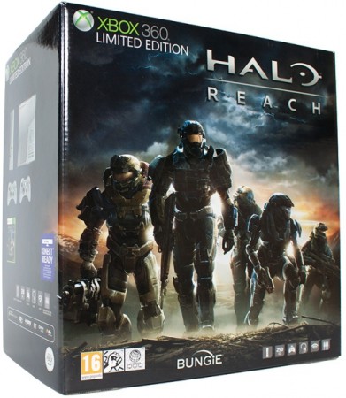 Console Xbox 360 Elite (250 Go) - Édition Limitée Halo Reach en boîte - Xbox 360