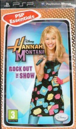 Hannah Montana : Rock Out the Show - PSP Essentials - Playstation Portable