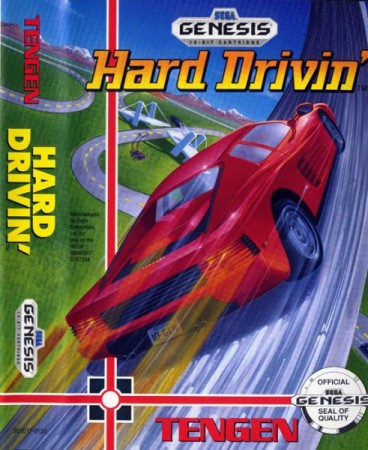 Hard Drivin' (import USA) - Megadrive