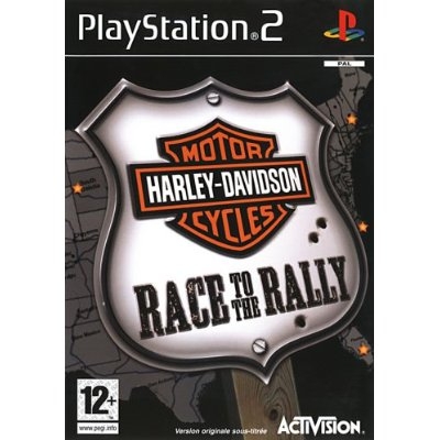 Harley davidson race to the rally - Playstation 2