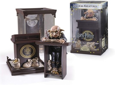 Figurine Gringotts Goblin - Harry Potter Magical Creatures  - Figurine