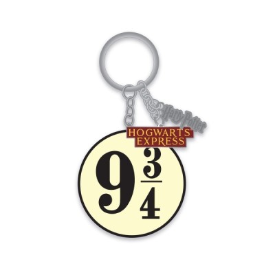 Porte-clés métal Hogwarts Express 9 3/4 - Harry Potter - porte cle