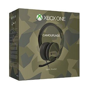 Micro-Casque Stéréo Officiel Microsoft Camouflage (En Boîte) - Xbox One