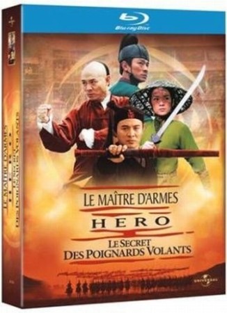 Le Maître D'armes + Hero + Le Secret Des Poignards Volants - BluRay