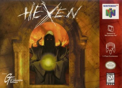 Hexen (import USA) en boîte - Nintendo 64