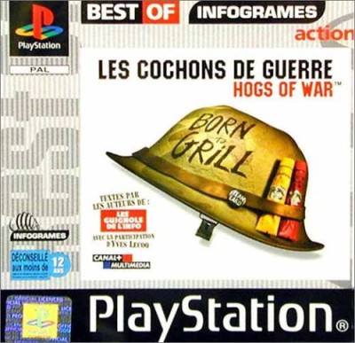 Hogs of War - Les Cochons de Guerre (Best of Infogrames) - Playstation One
