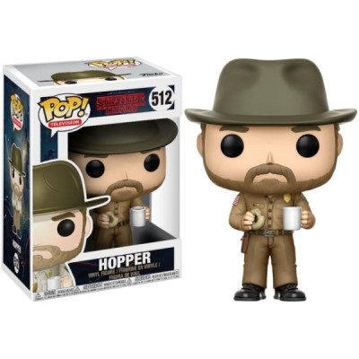 Figurine Pop Television Stranger Things Hopper n°512 - Figurine