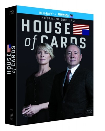 House of Cards - Saisons 1 à 3 - BluRay