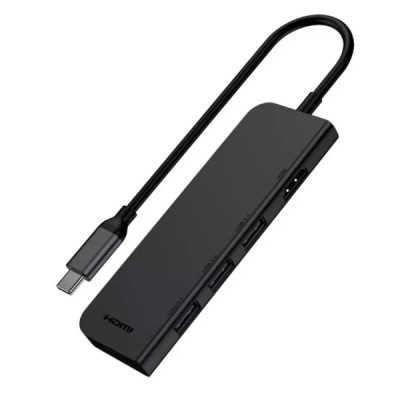 HUB Fairplay Type-C 3 x USB A + HDMI 4k pour Macbook et pc - Multimedia