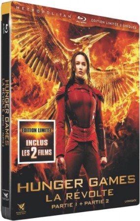 Hunger Games La Révolte - Parties 1 et 2 - BluRay