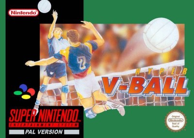 Hyper V-Ball en boîte - Super Nintendo
