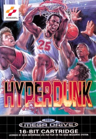 Hyperdunk en boîte - Megadrive