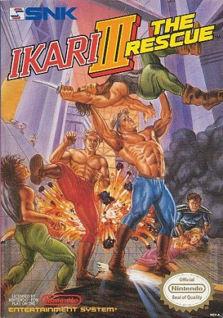 Ikari Warriors 3 : The Rescue (Import USA) - NES