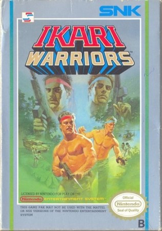 Ikari Warriors en boîte - NES