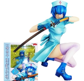 Figurine Shimei Ryomou Battle Nurse (blue version) - Ikki Tousen - Figurine