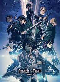 Poster Attack On Titan Season 4 Group Shot 38x52cm - Poster