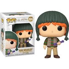 Figurine Pop Holiday Ron Weasley Harry Potter N° 124 - Figurine