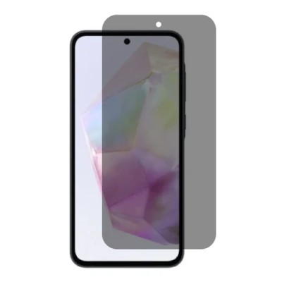 Incassable protection d'écran en verre trempé pour Samsung Galaxy A55 5G Privacy - Coque
