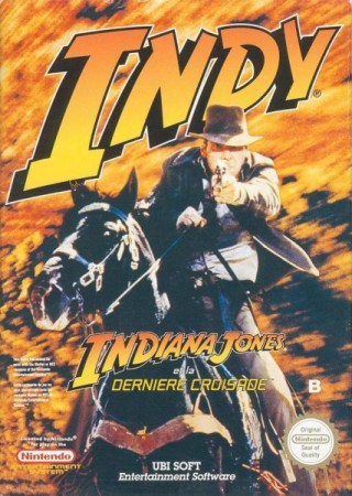 Indiana Jones et la Dernière Croisade en boîte - NES