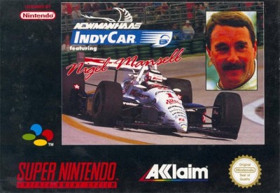 Newman Haas IndyCar featuring Nigel Mansell en boîte - Super Nintendo
