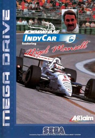 Indy car featuring Nigel Mansell - Megadrive
