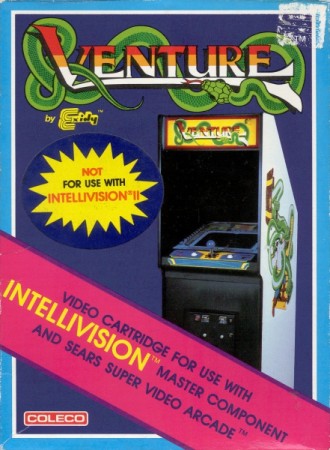 Venture en boîte  - Mattel Intellivision