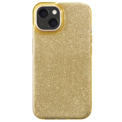 Coque glitter iPhone 11 or - Coque