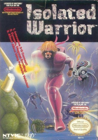 Isolated Warrior (import USA) - NES