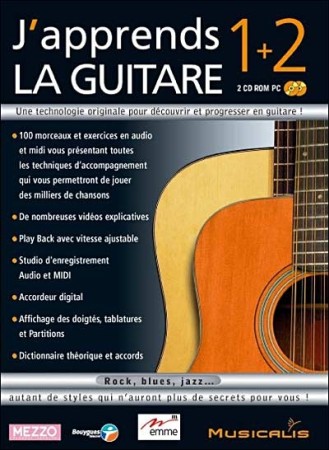 J apprends la guitare 1 et 2 - Jeux PC