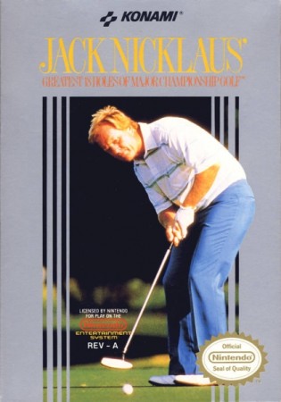 Jack Nicklaus' Greatest 18 Holes of Major Championship Golf - NES