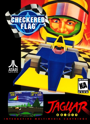 Checkered Flag en boite - Atari Jaguar
