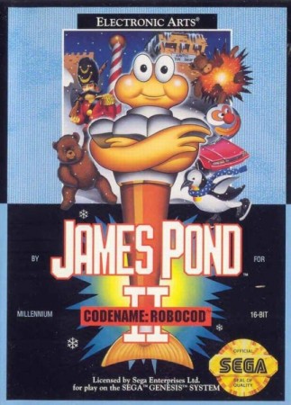 James Pond II Codename: Robocod (import USA) - Megadrive