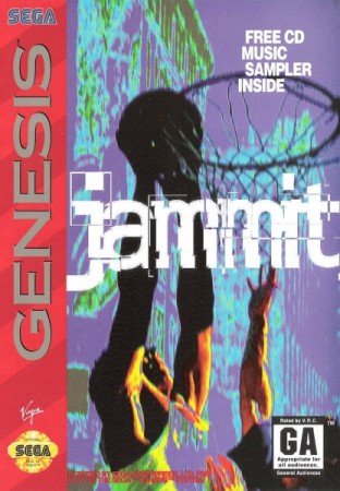 Jammit (import USA) en boîte - Megadrive