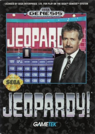 Jeopardy! (import USA) en boîte  - Megadrive