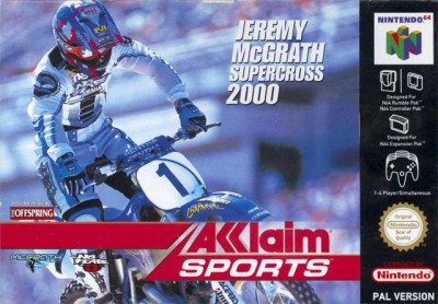 Jeremy McGrath Supercross 2000 en boîte  - Nintendo 64