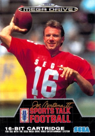 Joe Montana Football en boîte - Megadrive