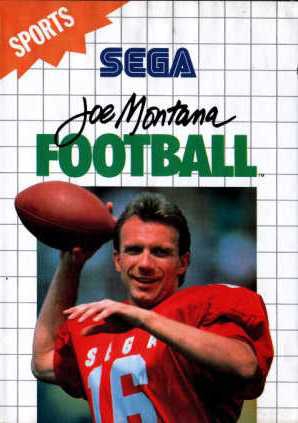 Joe Montana Football en boîte - Master System