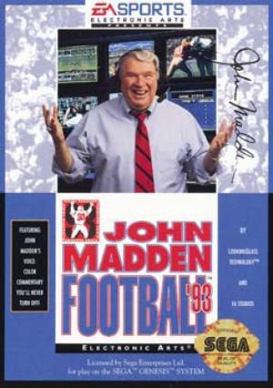 John Madden Football '93 (import USA) en boîte - Megadrive